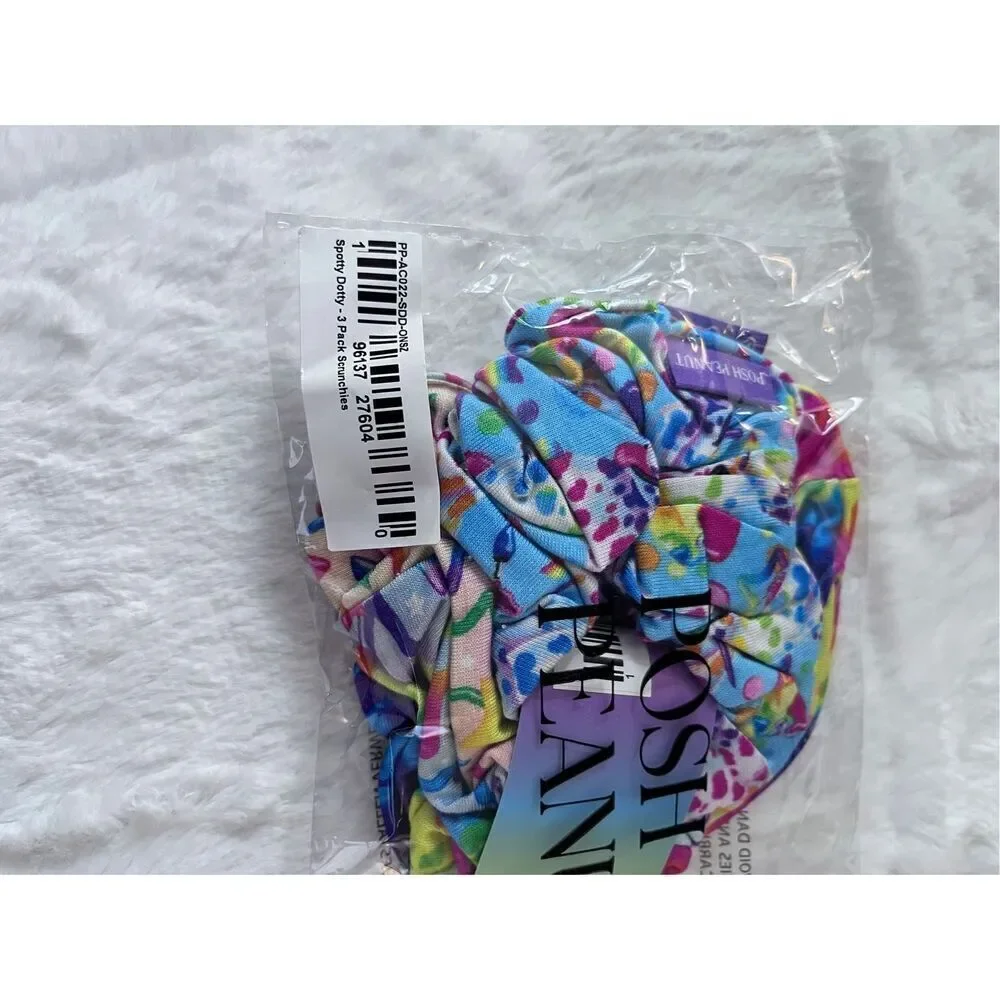 Spotty Dotty Scrunchies Posh Peanut NEW